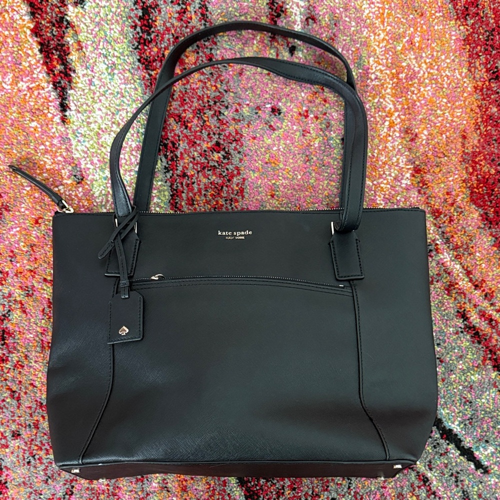 Kate Spade Black Tote Bag